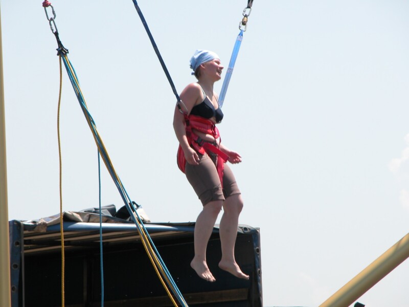 Aktivity na bungee trampolíne