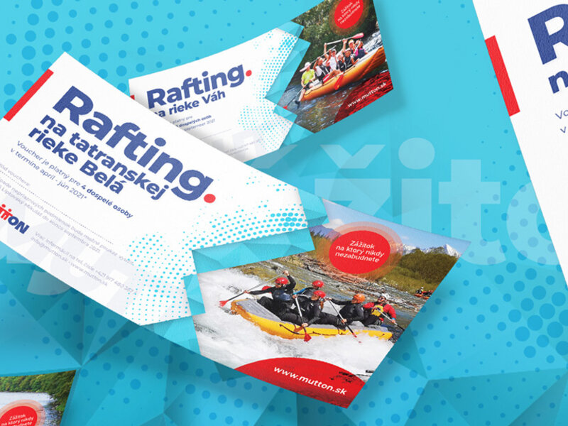 Skvelá darčeková poukážka na rafting