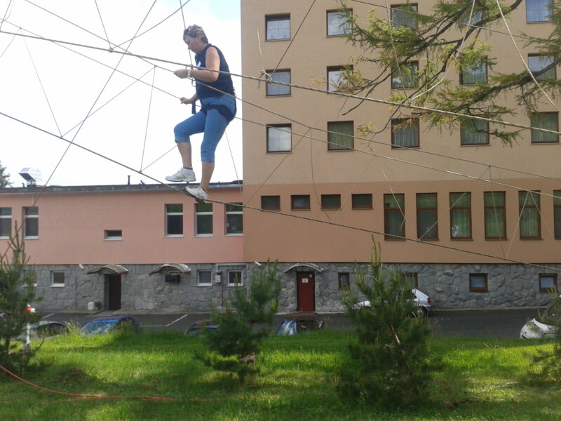 Teambuilding - Čínsky mostík