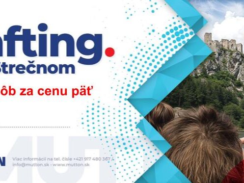 Darčeková poukážka na Rafting pod Strečnom