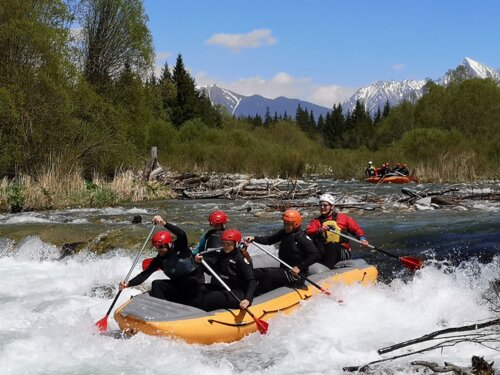 Rafting na rieke Belá